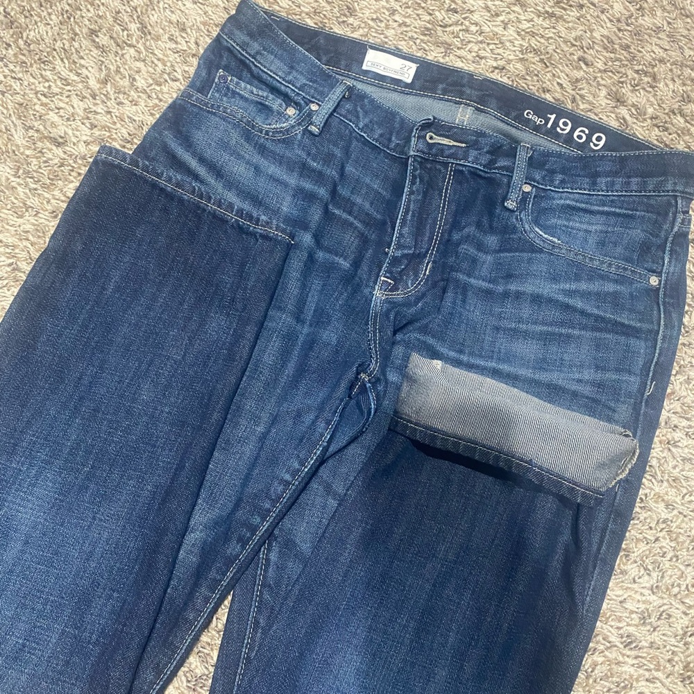 Gap 1969 Women's Dark Blue Jeans